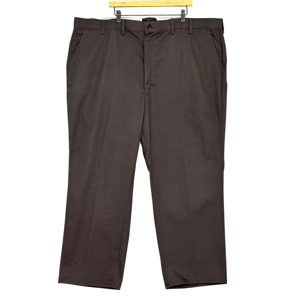 Red Kap PC20 Mens Pants 50 Charcoal Gray Wrinkle‎ Resistant Cotton Twill Work
